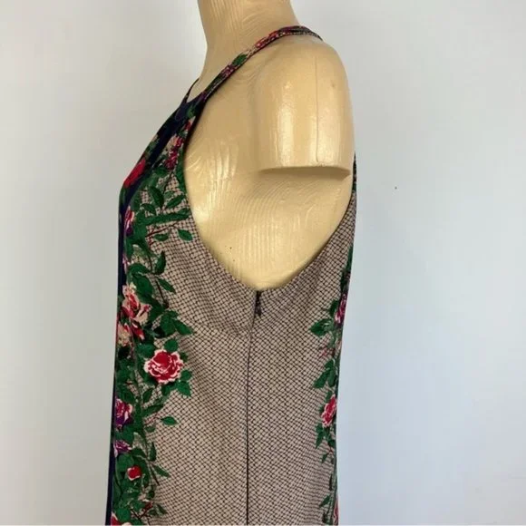 One Clothing Navy Floral Mini Dress - Picture 4 of 10